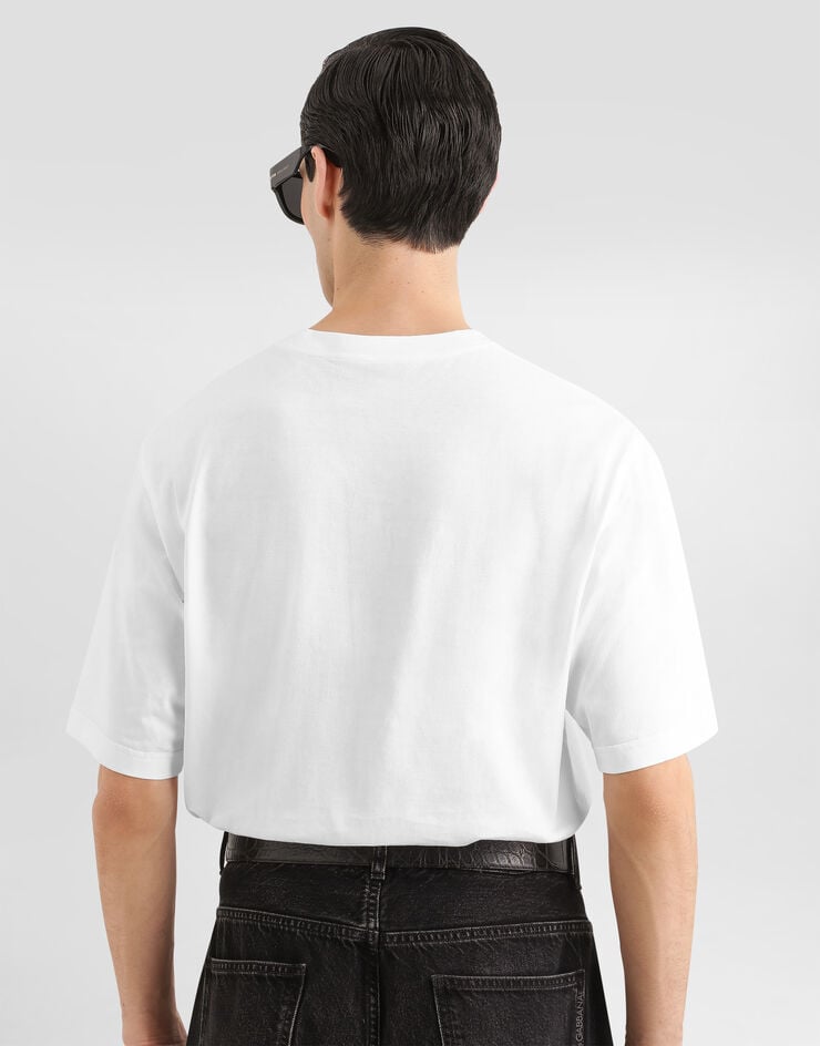 Dolce & Gabbana Cotton t-shirt Dolce & Gabbana Cotton t-shirt White G8PN9ZG7Q1W
