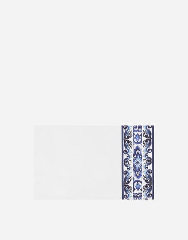 Dolce & Gabbana Set 2 Cotton Sateen Pillowcases Multicolor TCES03TCAKF