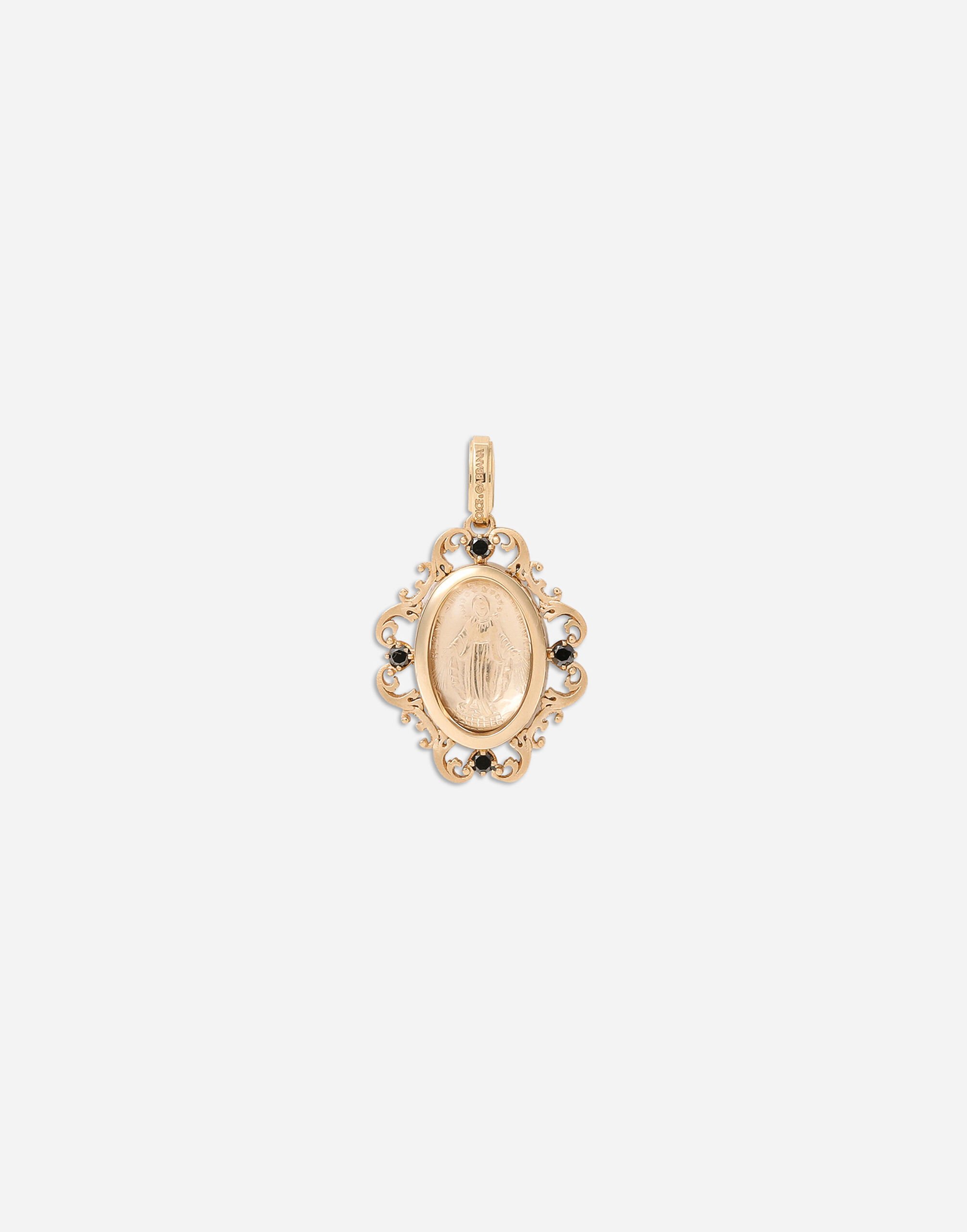 Dolce & Gabbana Подвеска Devotion из желтого золота желтое золото WALG6GWYE01
