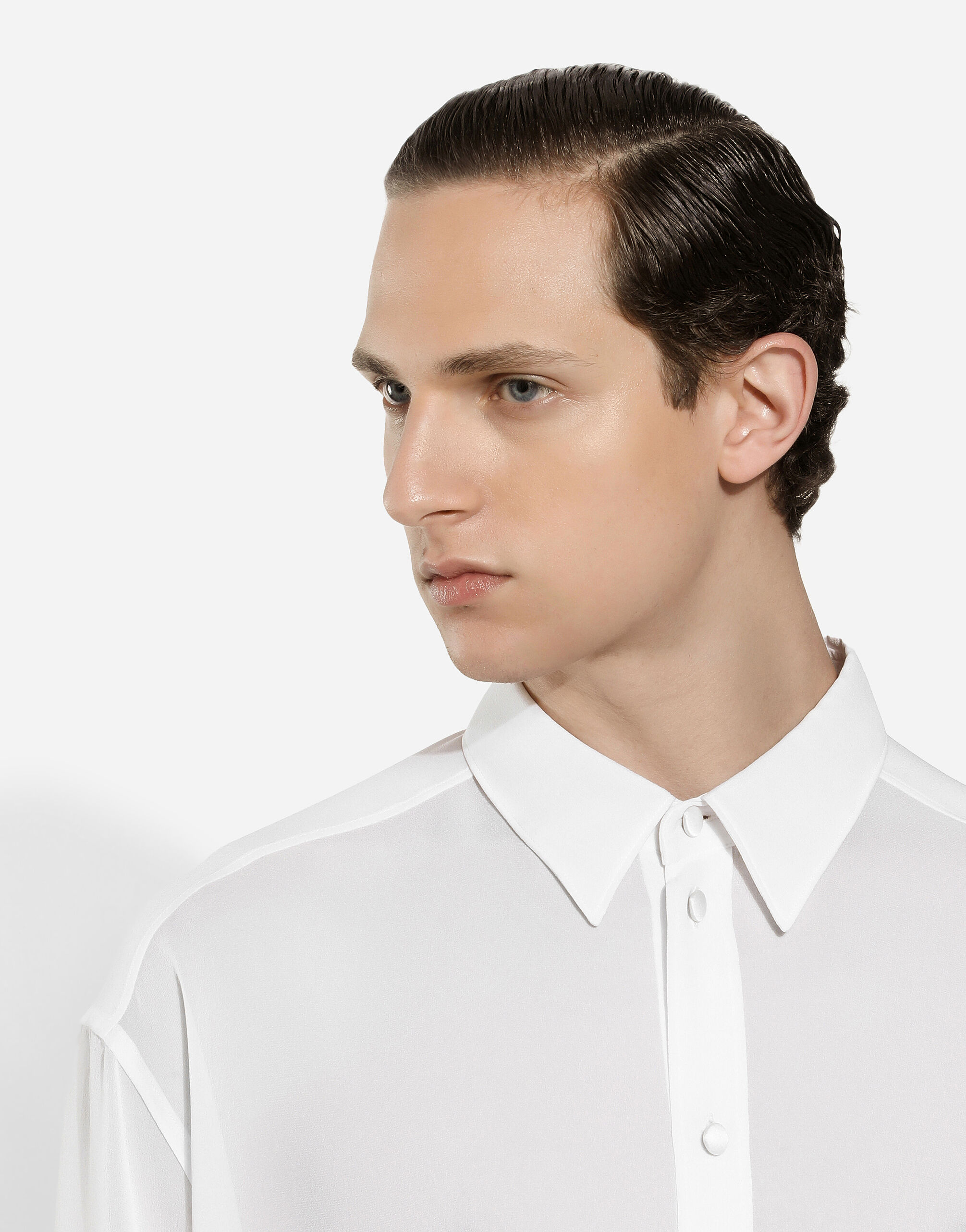 特別オファー Silk shirt US Dolce&Gabbana® | Men for White in トップス