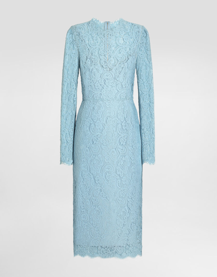 Cordonetto lace sheath dress