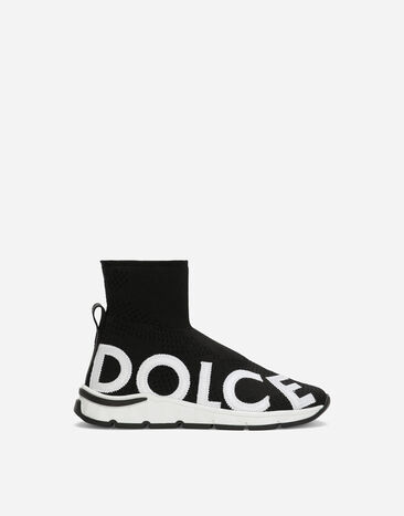 Dolce&Gabbana Sorrento 2.0 stretch mesh high-top sneakers Multicolor DA5179AK338