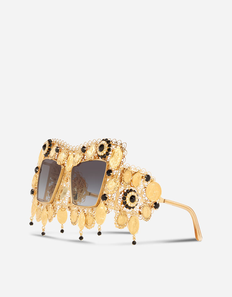 Dolce & Gabbana Gafas de sol Devotion Dorado VGDEVOVAAAC