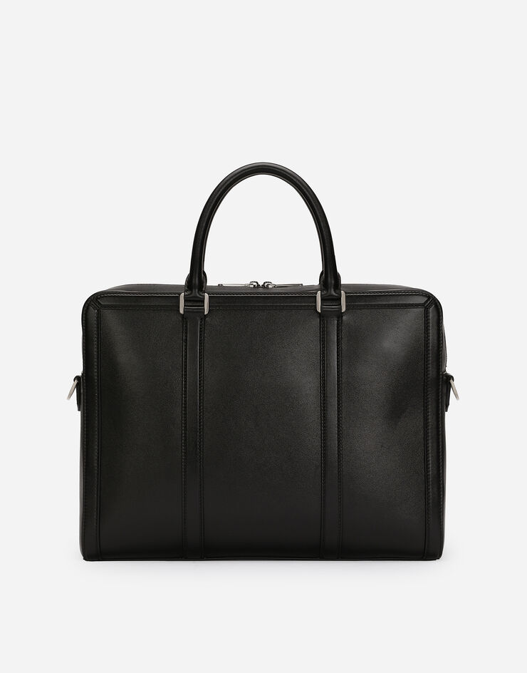 Dolce & Gabbana Maletín en piel de becerro Negro BM2321AV956