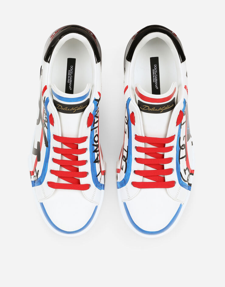 Dolce & Gabbana Sneakers Portofino Édition limitée Multicolore CS1558B5846