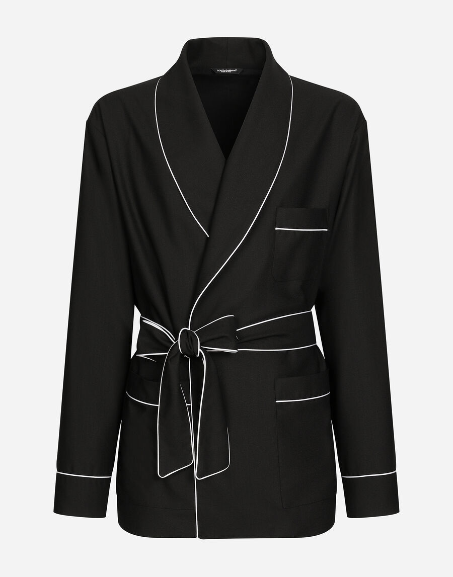 Wool robe