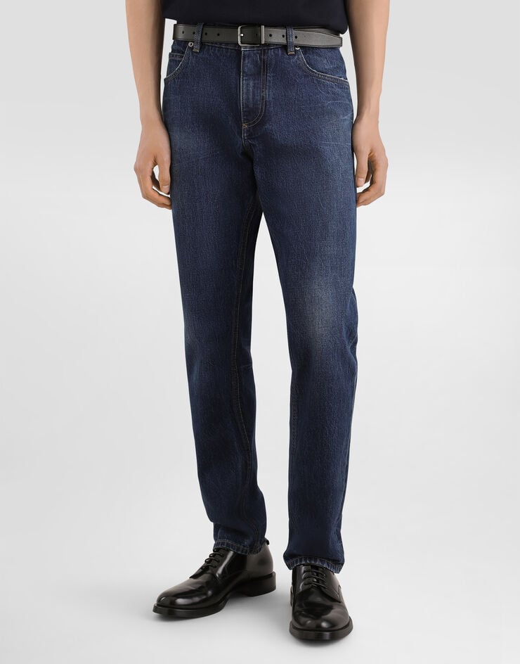 Dolce & Gabbana Denim trousers Multicolor GYJCCZG8OK9