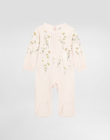 Dolce & Gabbana Conjunto de regalo de 3 piezas de interlock con estampado de margaritas Print L2JO4QII7IO