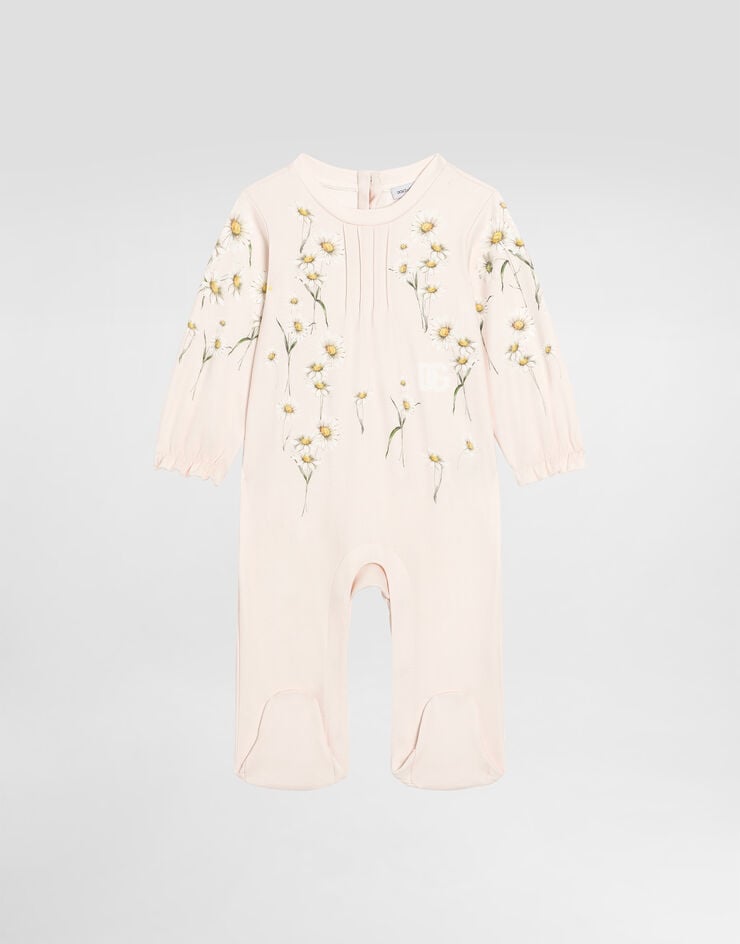 Dolce & Gabbana 3-piece interlock gift set with daisy print Print L2JO4QII7IO