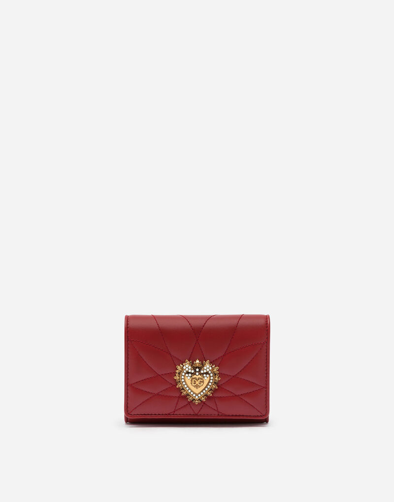 Small Continental Devotion Wallet Red