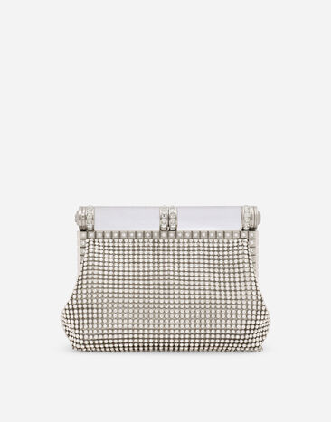 Dolce & Gabbana Mesh bag with rhinestone detailing Multicolor BB7097AY095