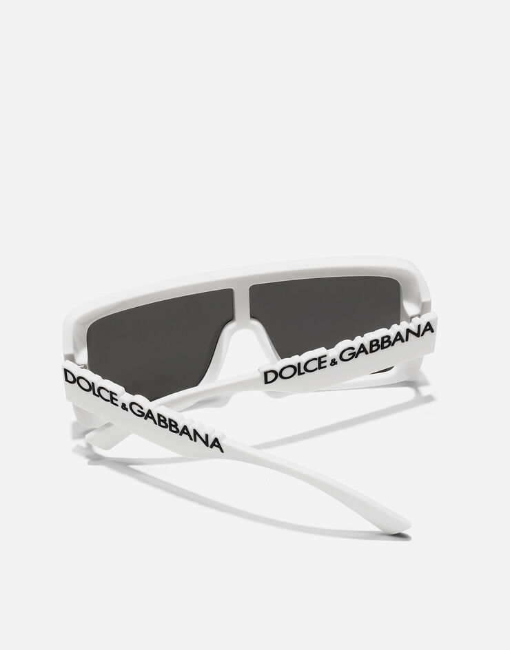 Dolce & Gabbana نظارة شمسية DG Logo أبيض VG6204VN287