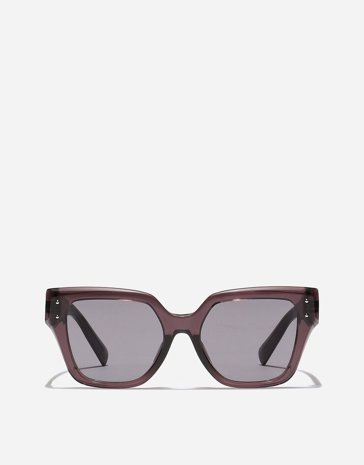 Dolce & Gabbana DG Sharped sunglasses Transparent violet VG447AVP5AK