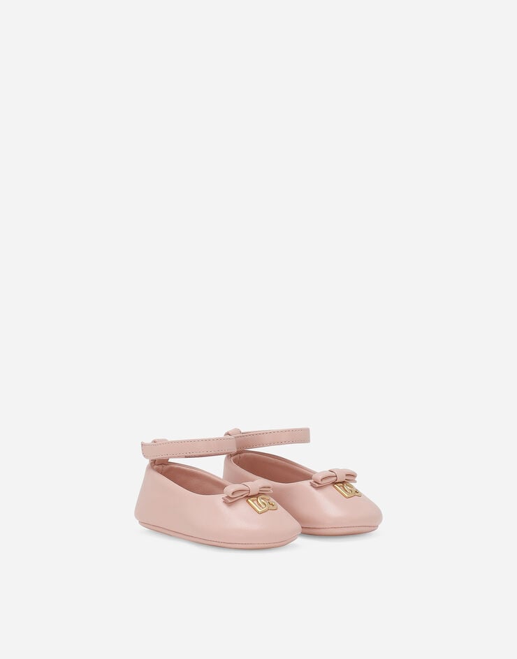 Dolce & Gabbana 纳帕皮革芭蕾平底鞋 粉红 DK0065AB793