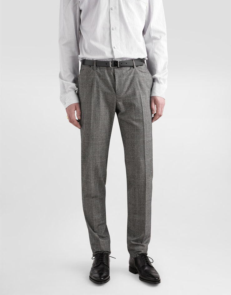 Dolce & Gabbana Single-breasted glen plaid suit Multicolor GK02XTFQBBQ