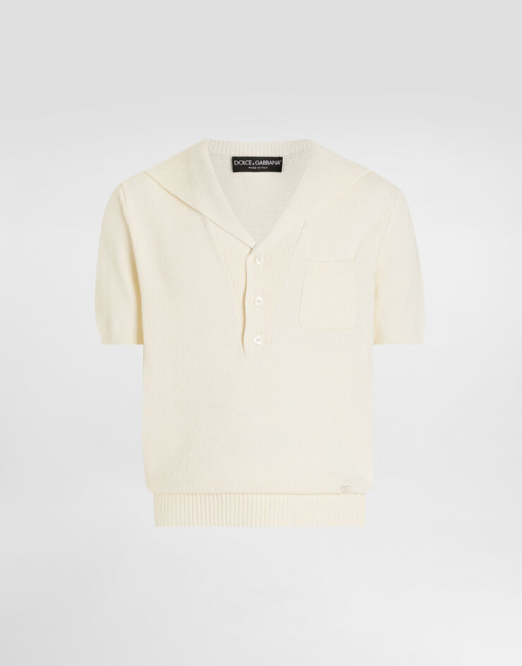 Dolce & Gabbana قميص بولو من قطن Dolce & Gabbana قميص بولو من قطن Beigne GXZBIZJGMGX