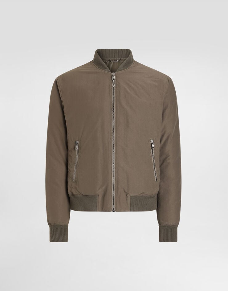 Dolce & Gabbana Padded canvas bomber jacket  G9CLUTFUS51