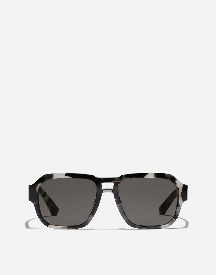 Dolce & Gabbana Gafas de sol Mirror Logo Habana amarillo VG446DVP587