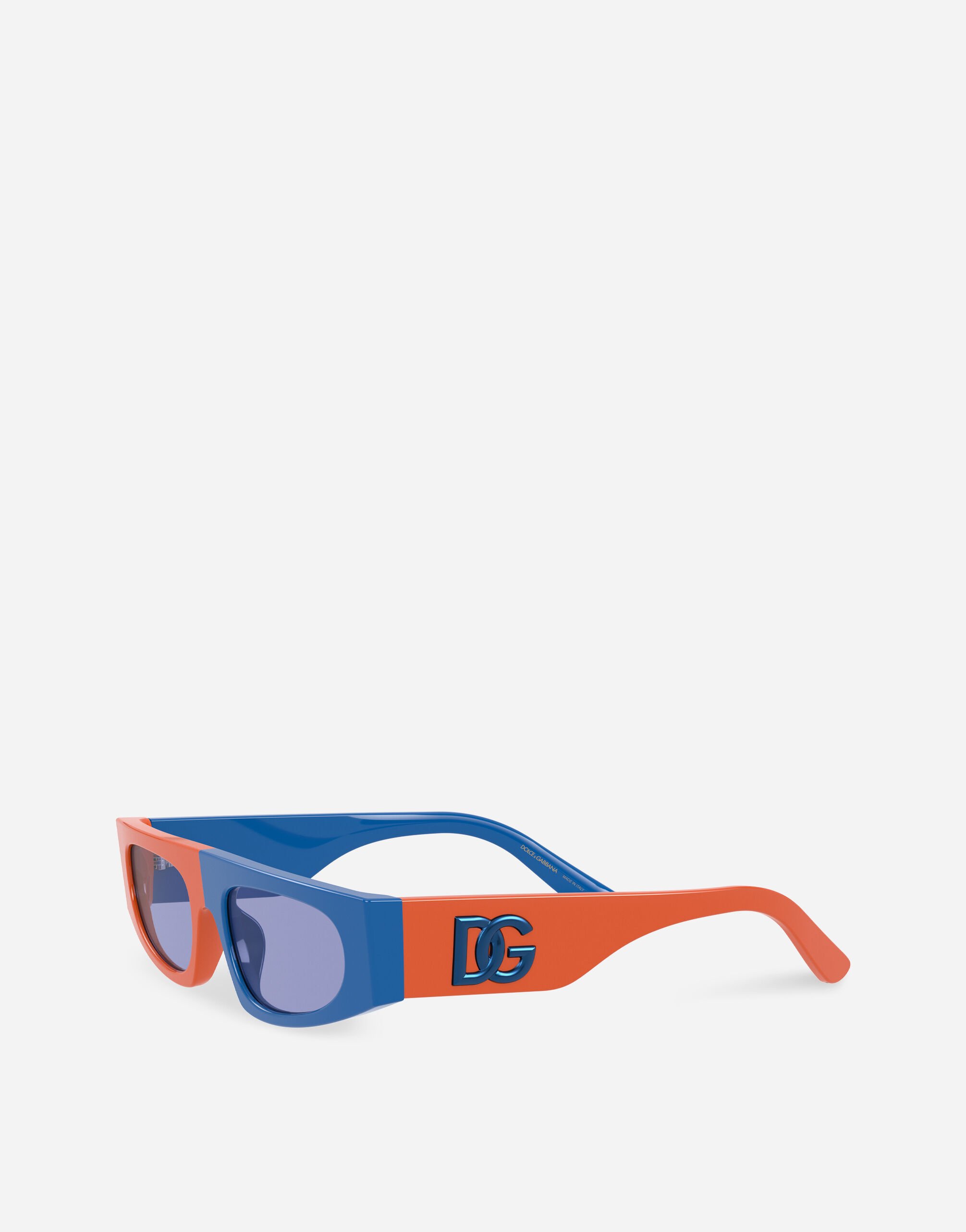 Sport Sunglasses in Orange blue for Boys Dolce Gabbana US