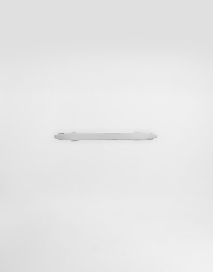 Dolce & Gabbana Collar pin with logo Silver WJR5S1W1111