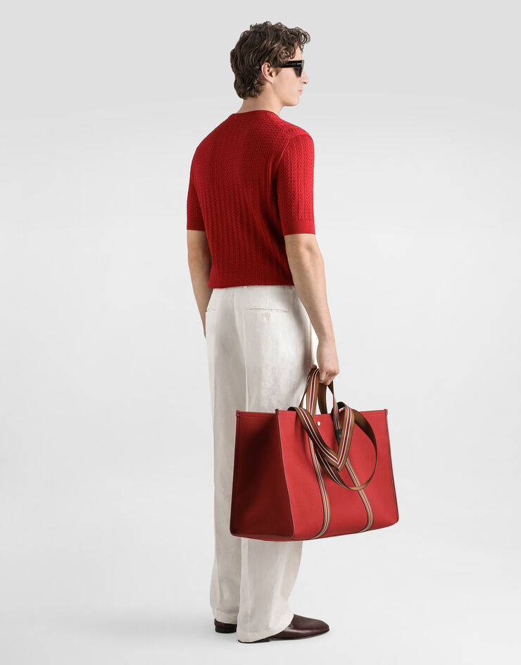 Dolce & Gabbana Linen trousers White GP1X1TFU4MN