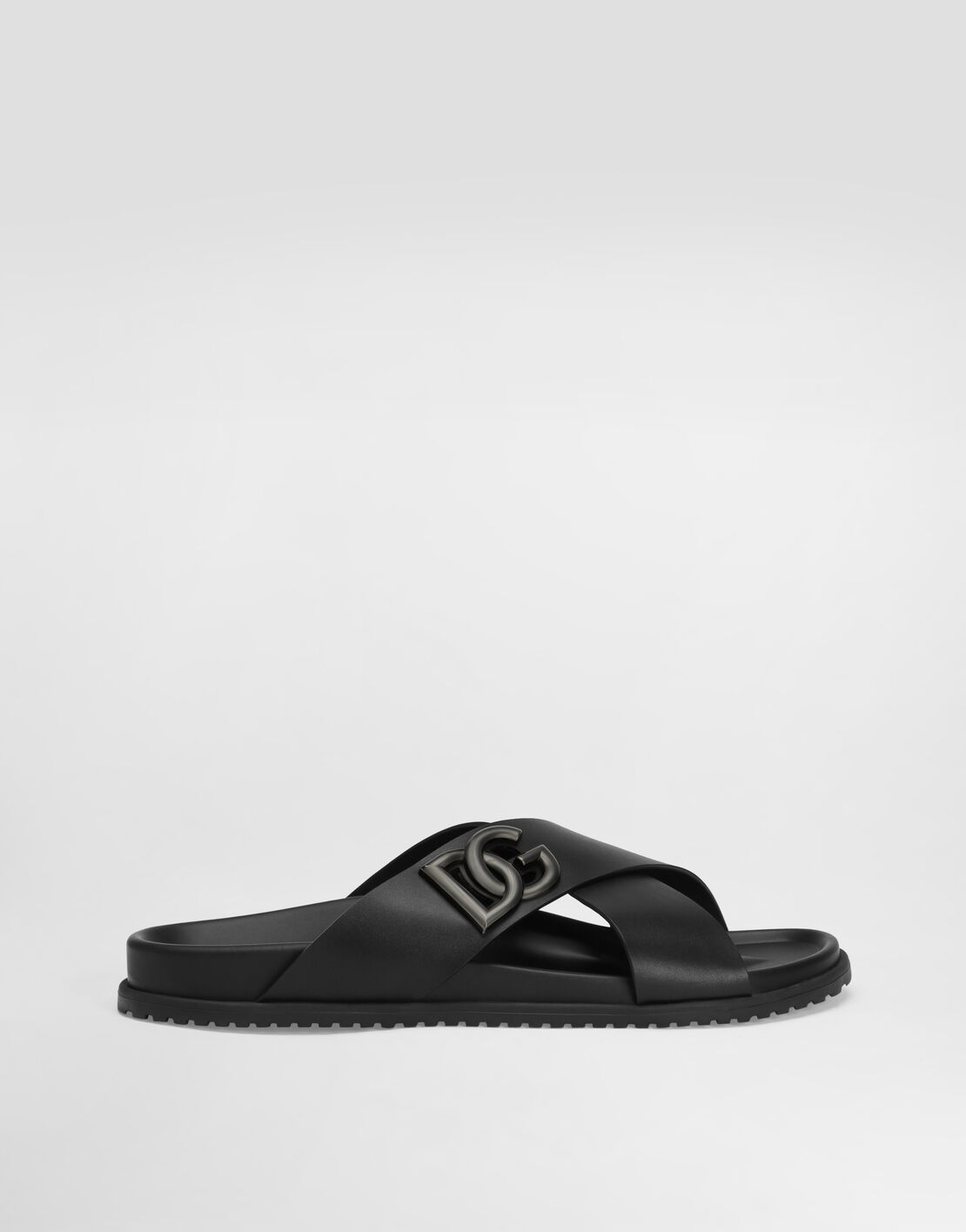 DAD SANDAL IN TEA GREEN CALFSKIN MULE main image 1
