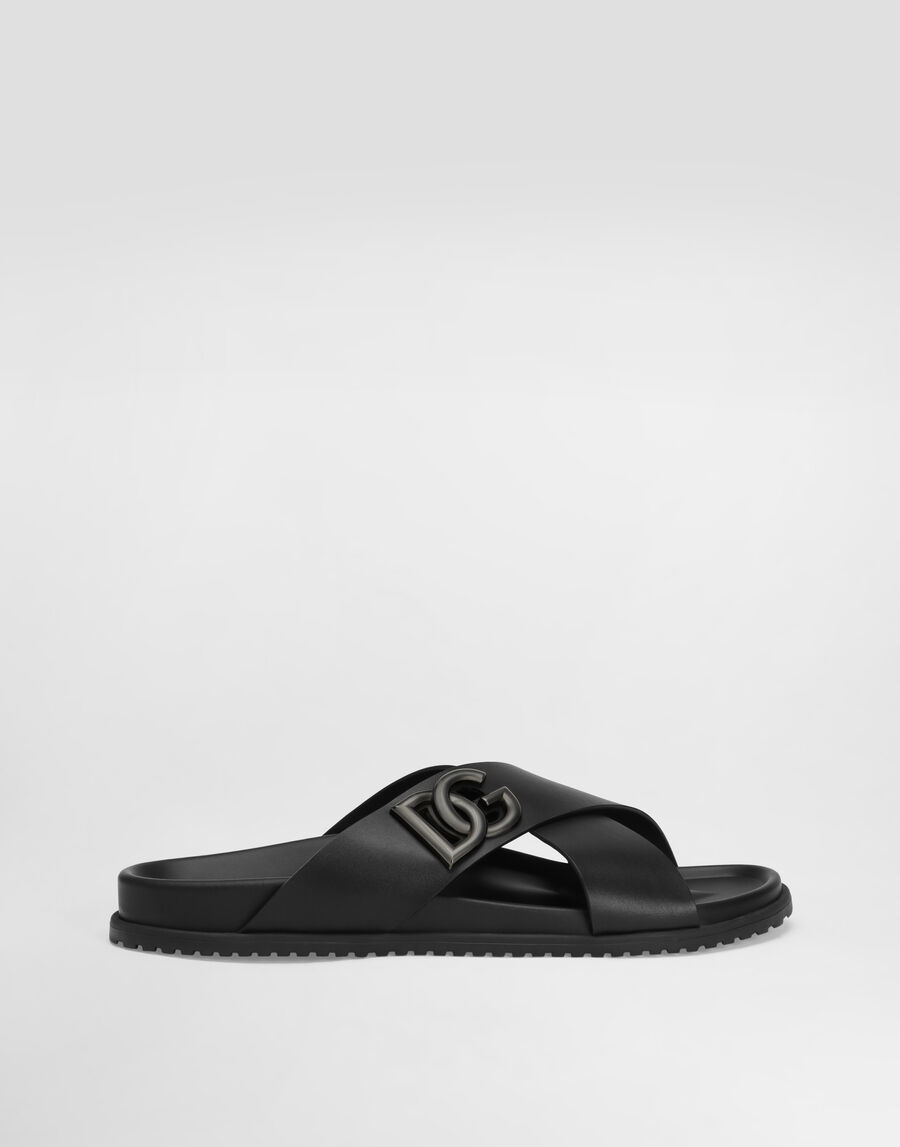 Calfskin sandal