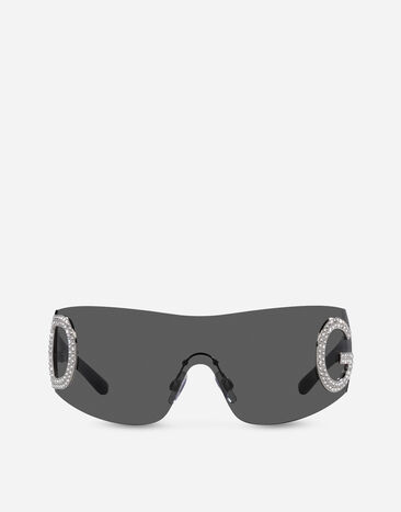 Dolce & Gabbana Sonnenbrille Re-Edition Schwarz VG2298VM587
