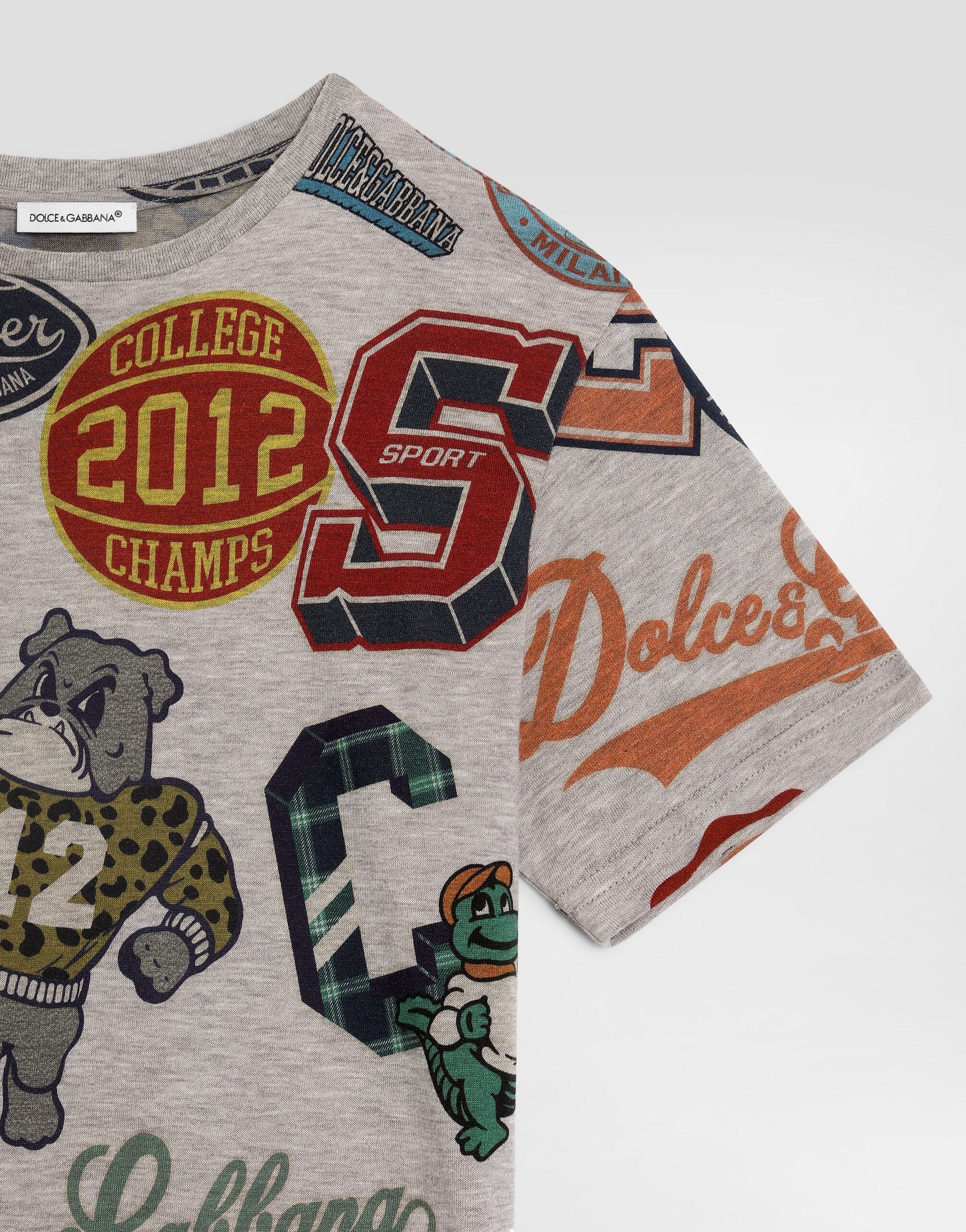 Jersey t-shirt in for Boys | Dolce&Gabbana® US