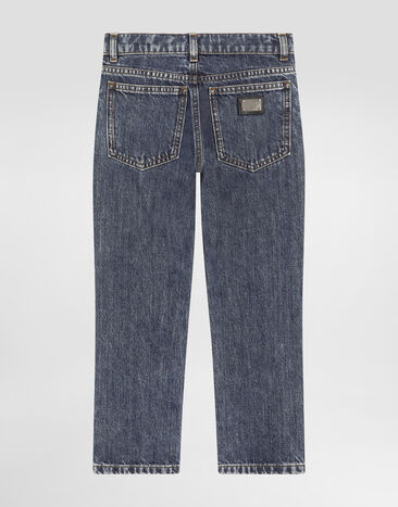 Dolce & Gabbana 5-pocket denim trousers Blue L42F59LDC25