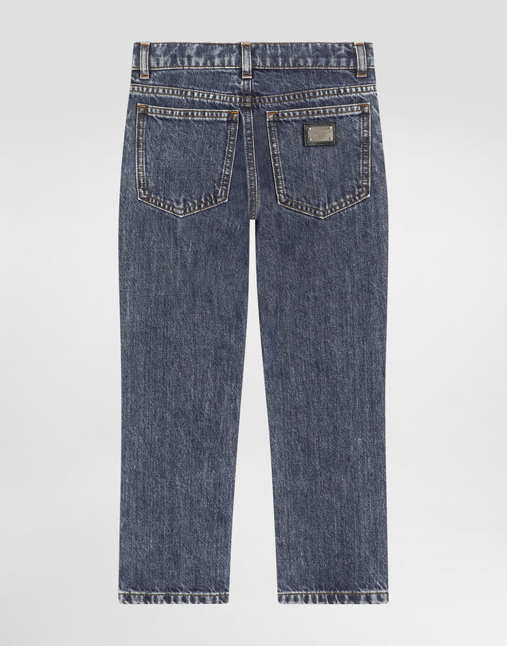 Dolce & Gabbana 5-pocket denim jeans Blue L42F59LDC25