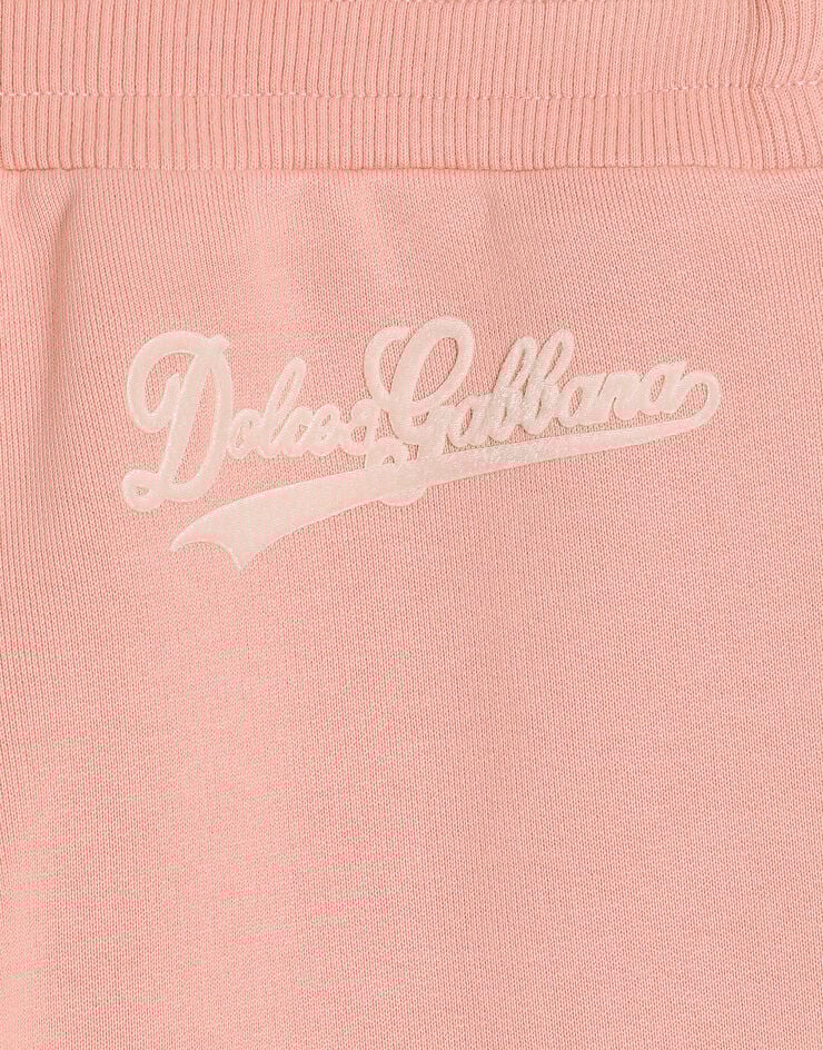 Dolce & Gabbana Fleece trousers with print Dolce & Gabbana Fleece trousers with print Pink L5JPI3G7PWH