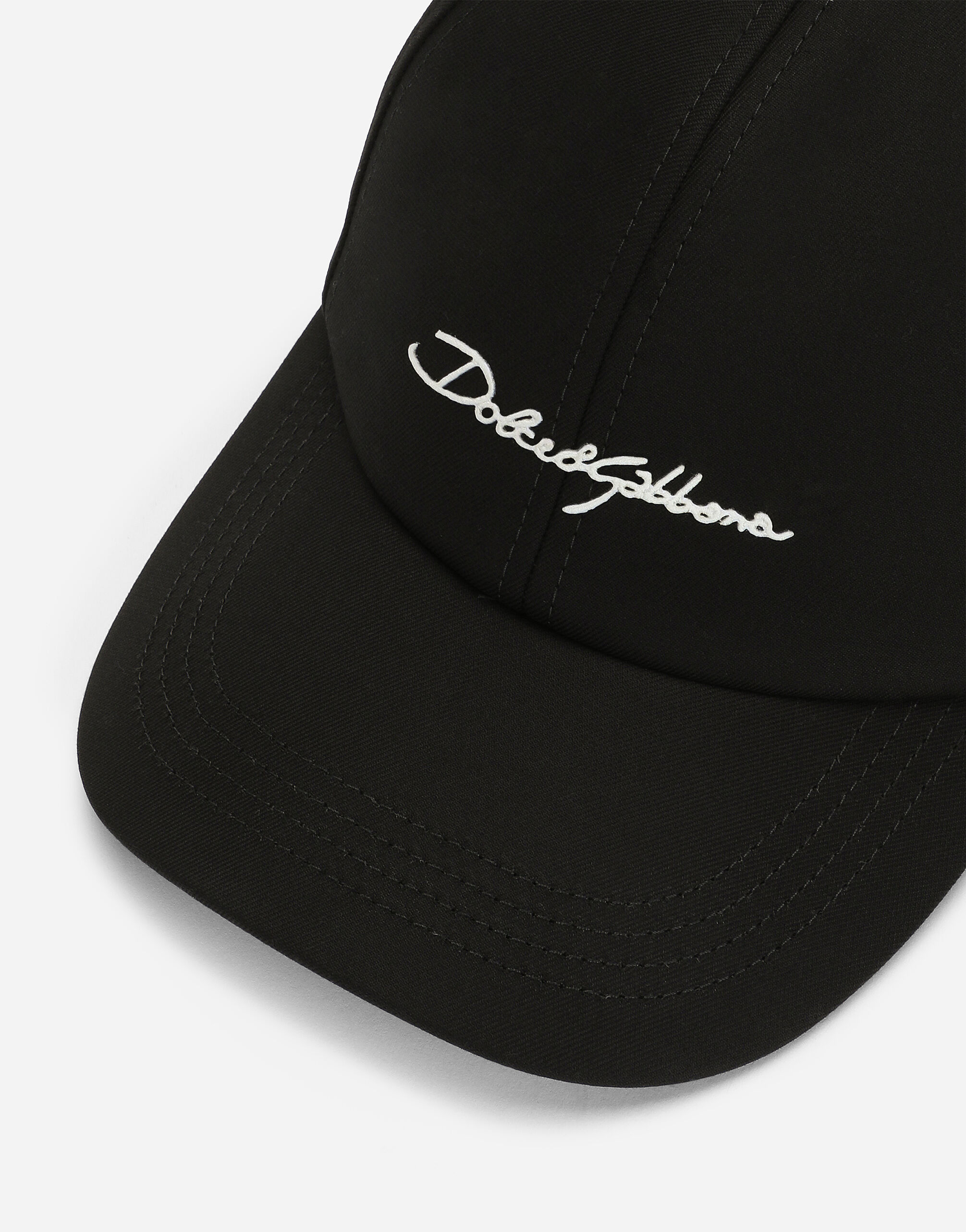 最旬トレンドパンツ cap Baseball with Men for Black in logo Dolce&Gabbana 帽子