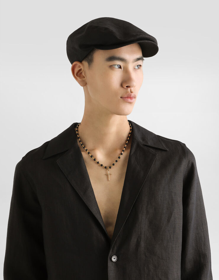 Dolce & Gabbana قلادة معدنية بشعار متعدد الألوان WNR3S3W1111
