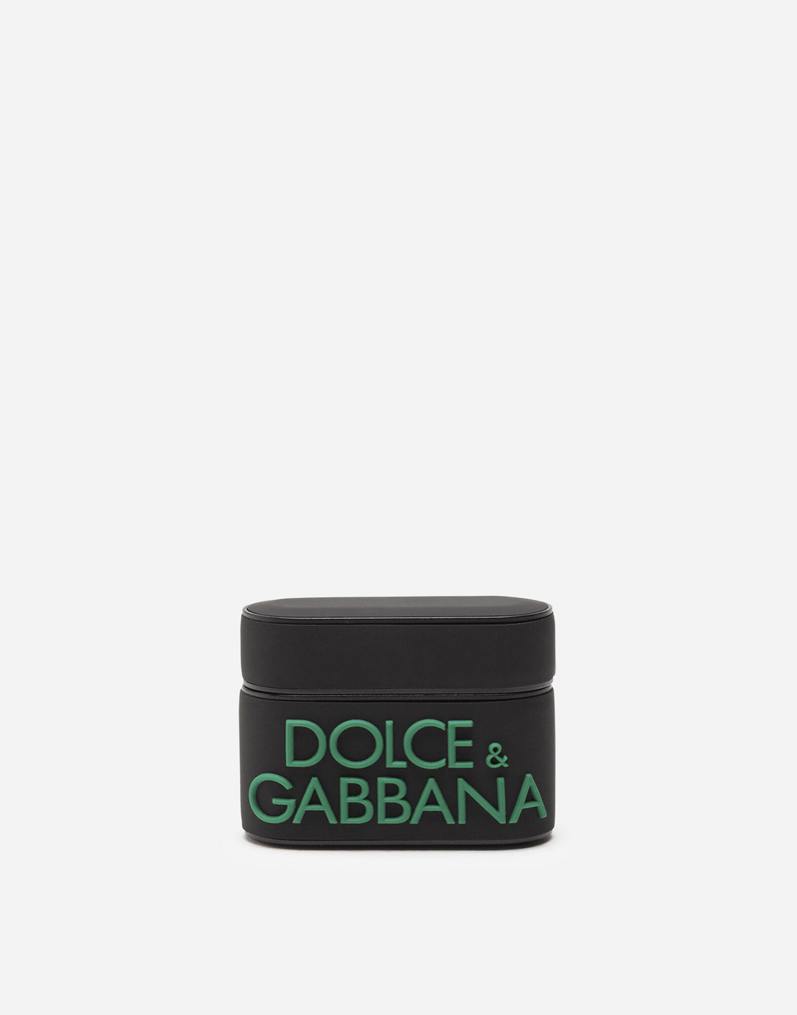 DOLCE&GABBANA AirPods Proケース　ブラック ブラックのメンズ AIRPODS PRO ケース ラバー マイクロ