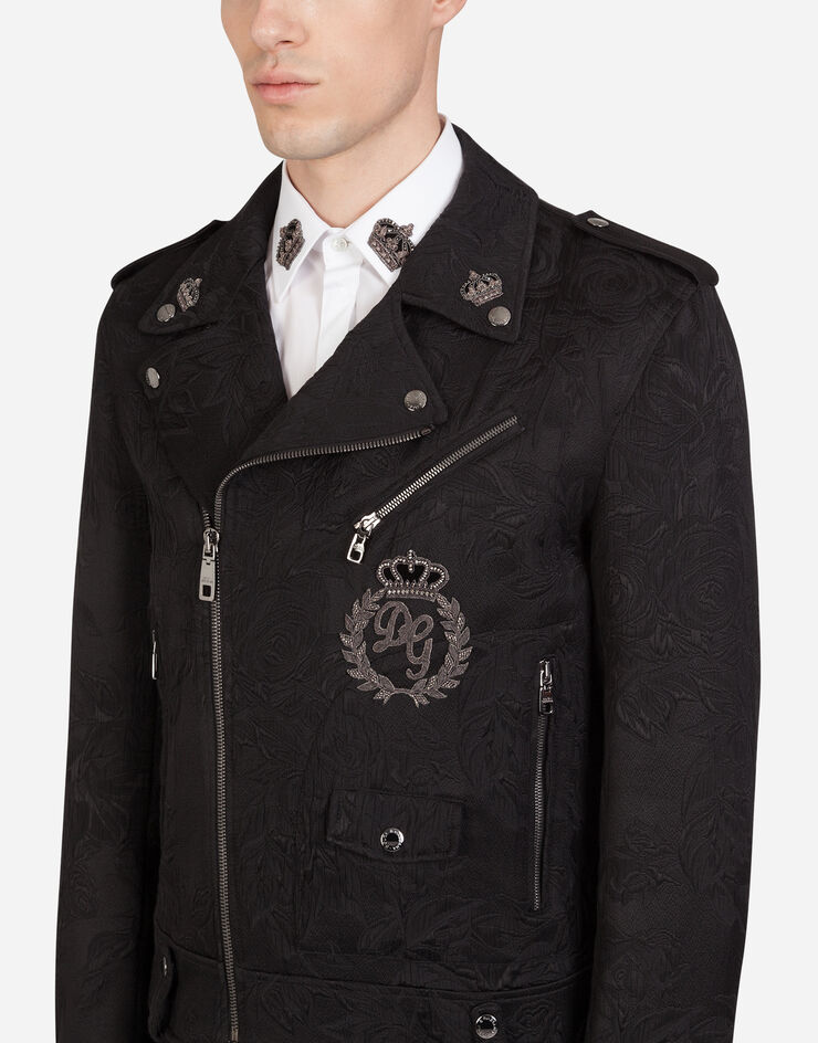 Dolce & Gabbana Jacket with patch NERO G9QS0ZHJMB8
