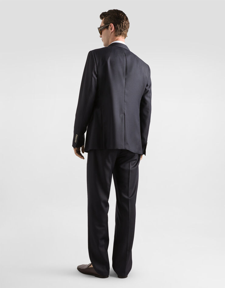 Dolce & Gabbana Bird's eye wool jogging trousers Multicolor GV4LHTFM2HO