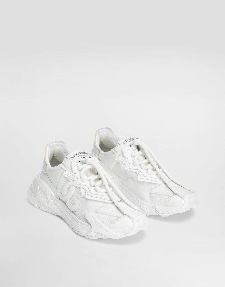 Dolce & Gabbana Day faster sneakers in fabric White CS2355AG363