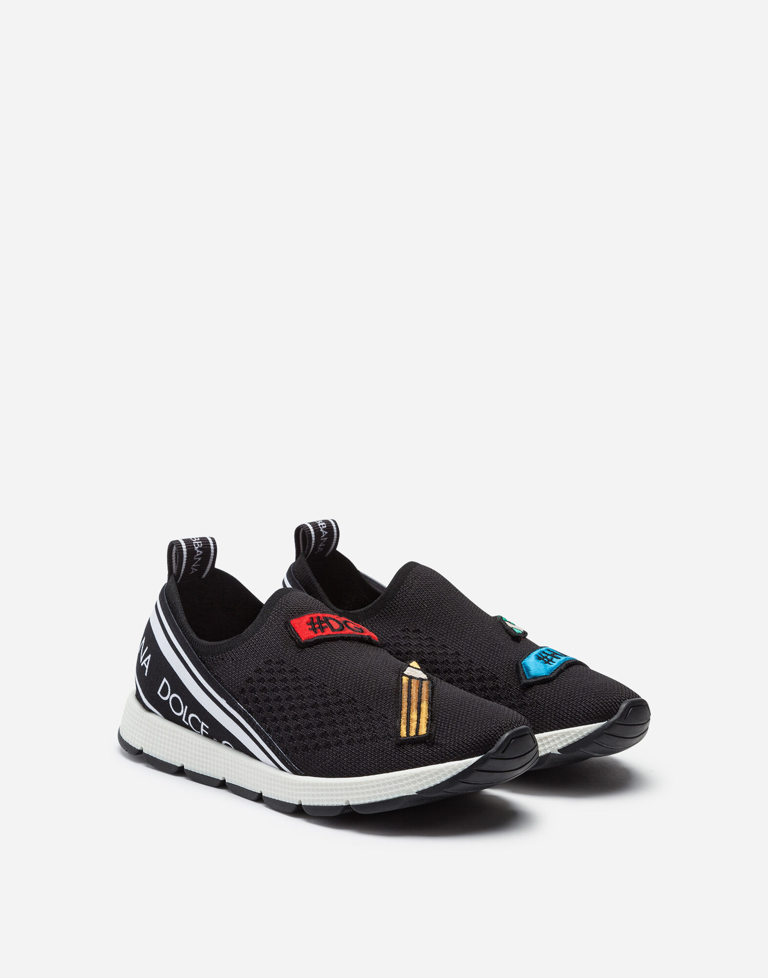 ソレント スリッポンスニーカー メッシュ パッチ