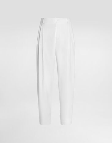 Dolce & Gabbana Micro-rib trousers Dolce & Gabbana Micro-rib trousers GP25UTFUBG3
