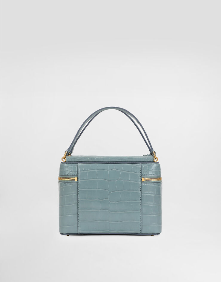 Dolce & Gabbana Sicily handbag in alligator leather Azure BB7732B2EM0