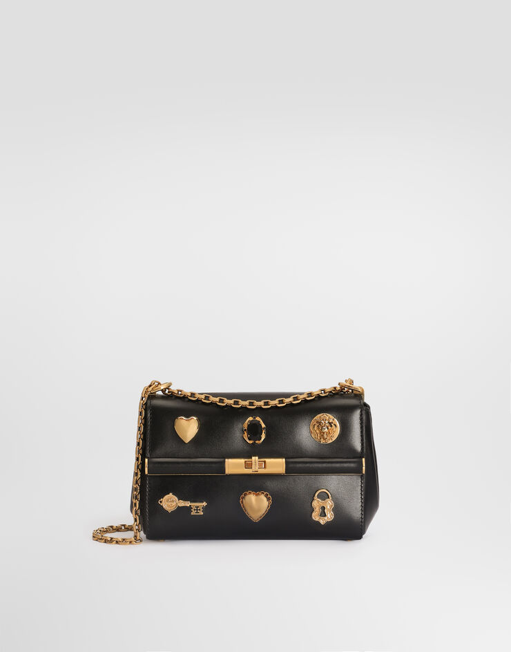 Dolce & Gabbana Marlene city mini bag in palmated calfskin Multicolor BB7766AG680