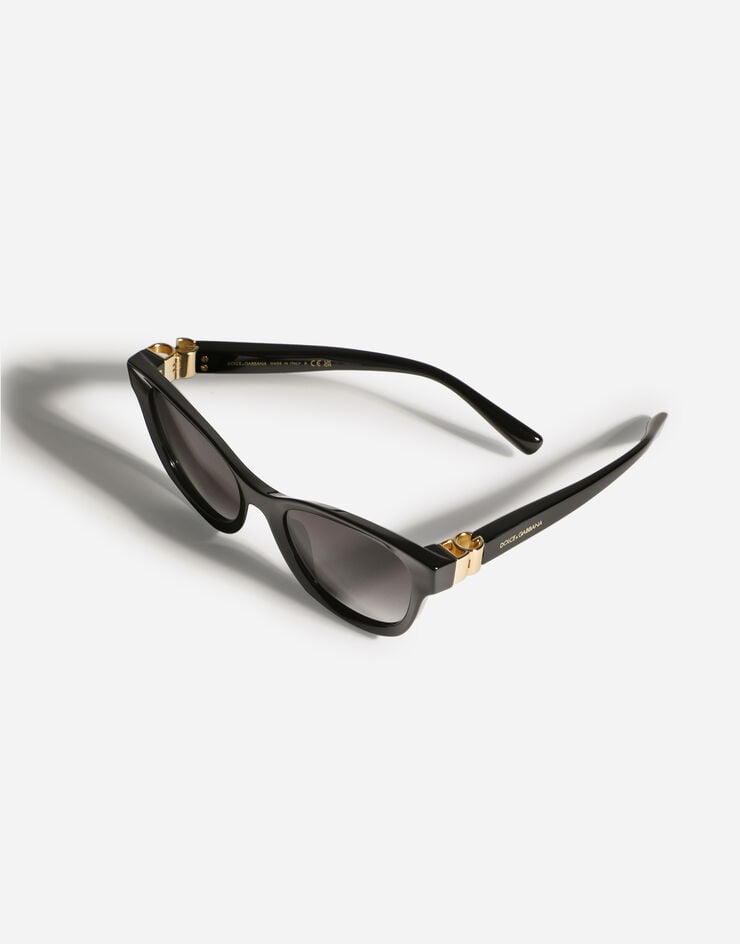 Dolce & Gabbana DG Hinge Sunglasses Black VG4533VP18G