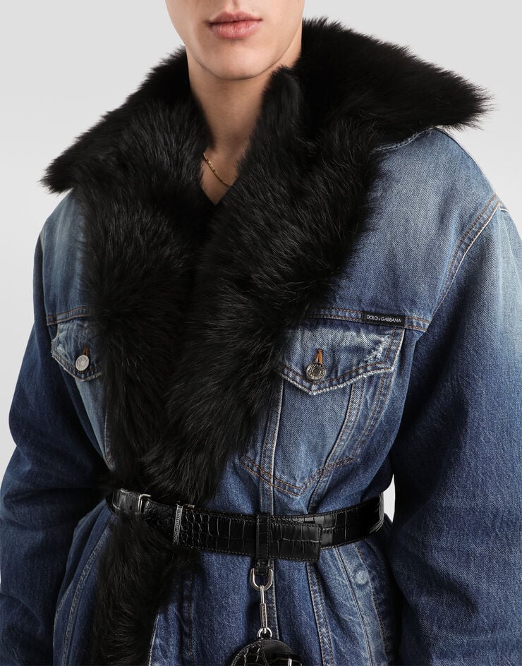 Dolce & Gabbana Denim jacket Dolce & Gabbana Denim jacket Multicolor G9BVRZG8NZ6
