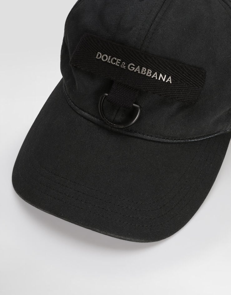 Dolce & Gabbana Drill baseball cap Black GH940ZG8OO3