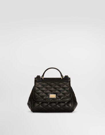 Dolce & Gabbana 手袋 Sicily 纳帕皮革 Black EB0003A3L70