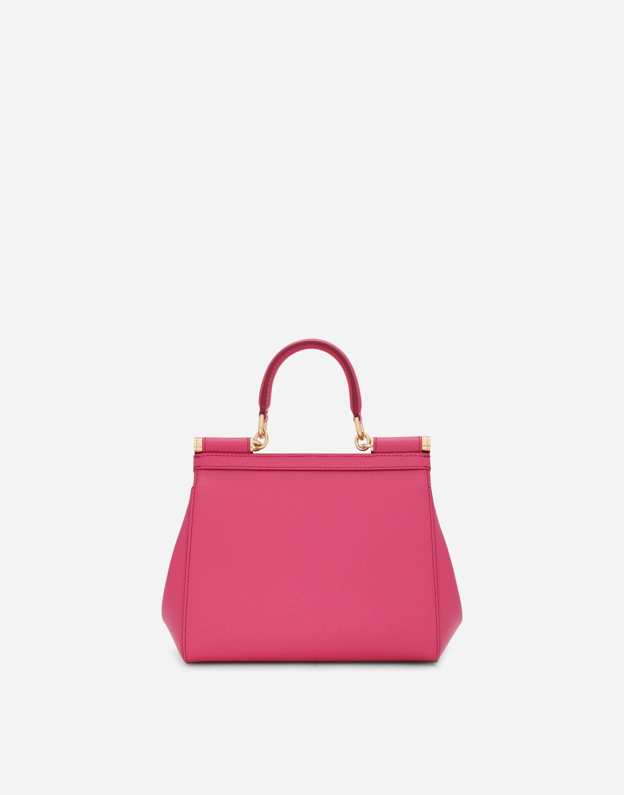Medium Sicily handbag in PINK for Women Dolce Gabbana