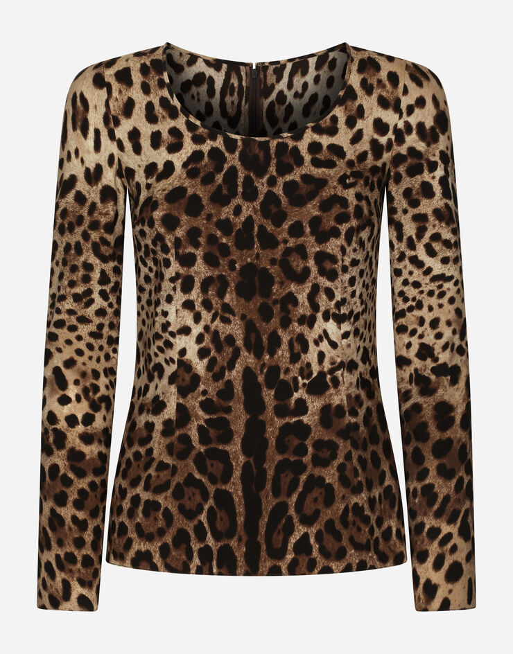 Dolce & Gabbana  ESTAMPADO DE LEOPARDO F73V6TFSADD