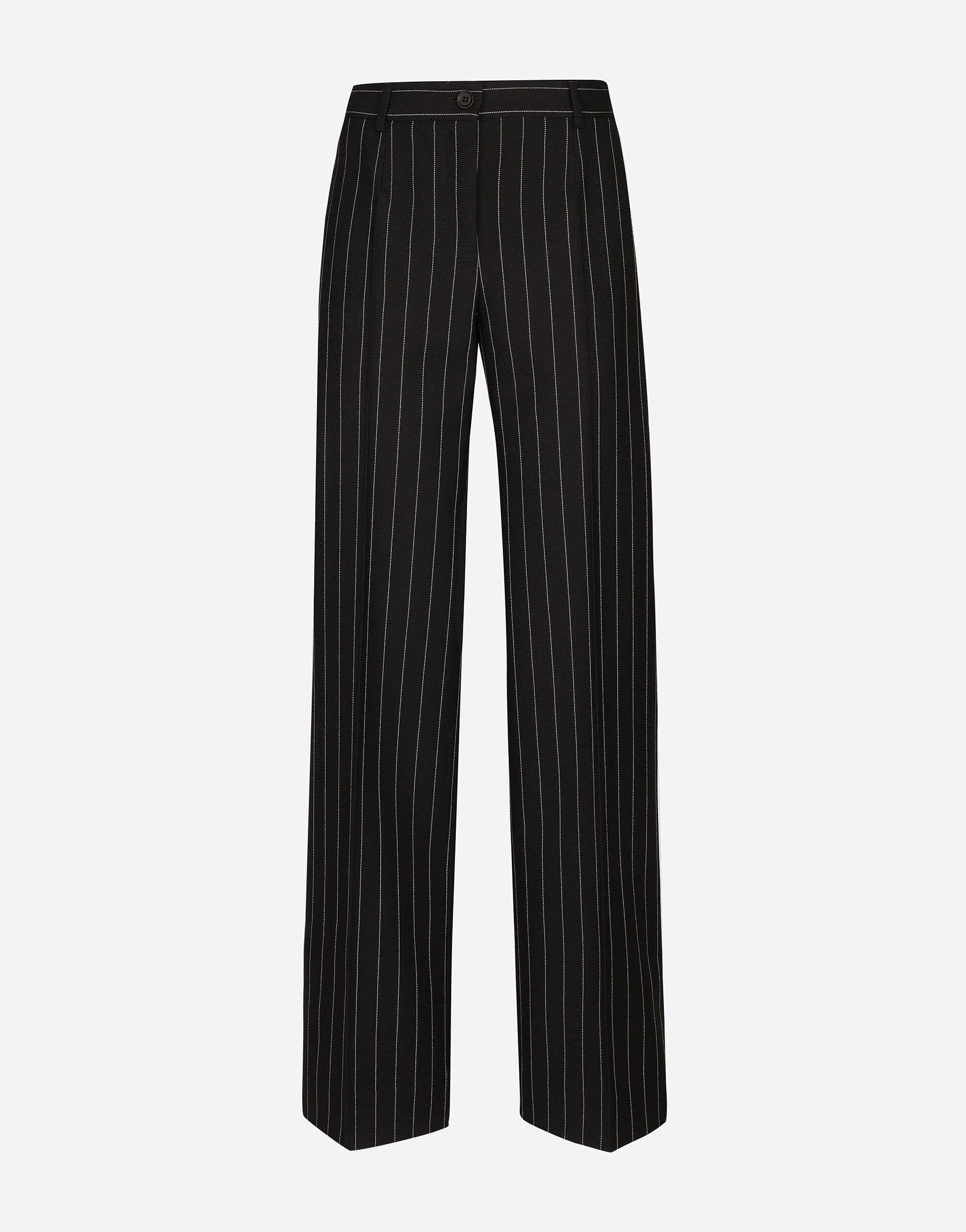 Dolce & Gabbana Flared pinstripe woolen pants Print FTBTPTHS5NO