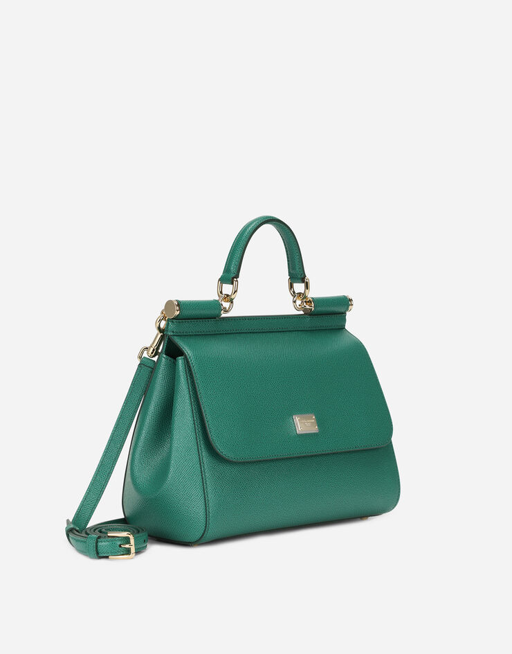 Dolce & Gabbana Bolso de mano Sicily grande Verde BB6002A1001